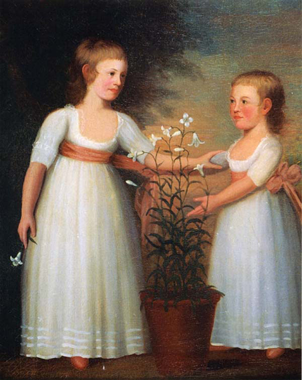 The Davis Children-Eliza Cheever Davis and John Derby Davis